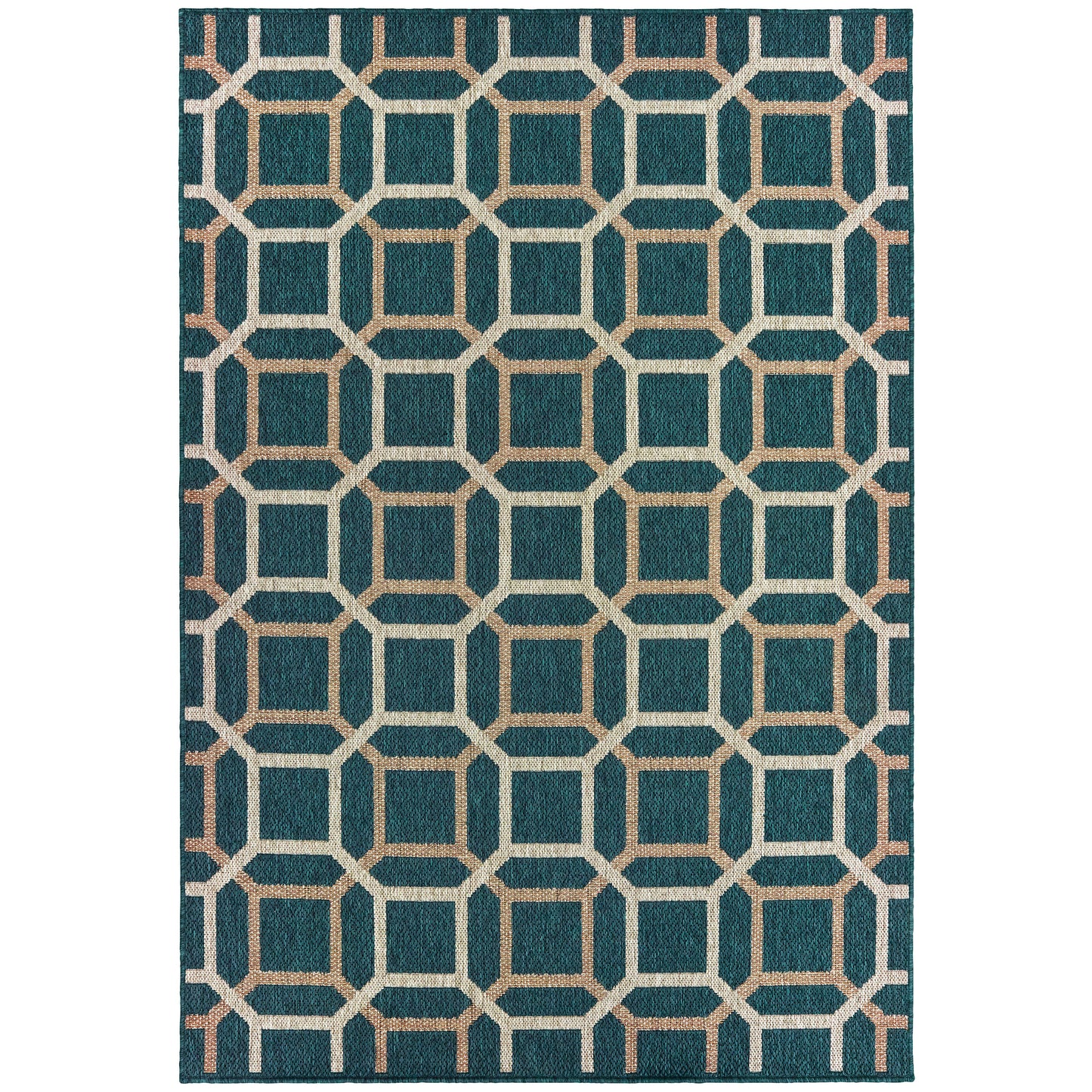 Oriental Weavers 8020K LATITUDE Outdoor Indoor/Outdoor Area Rug