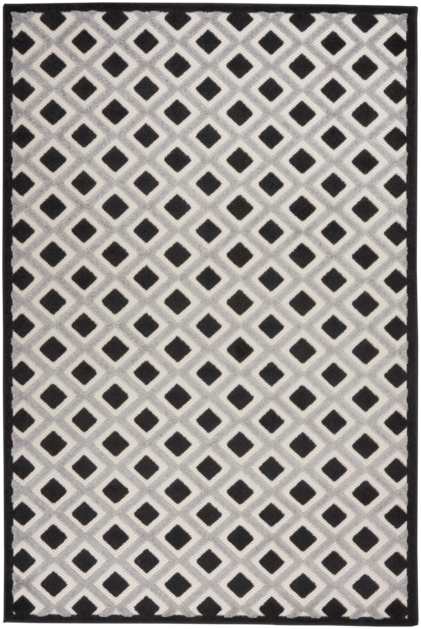 Nourison Home Aloha ALH26 Modern Geometric Indoor/Outdoor Area Rug