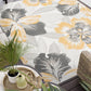 Tayse Floral Area Rug FLO14-Ramon Contemporary Flat Weave Indoor/Outdoor Polypropylene