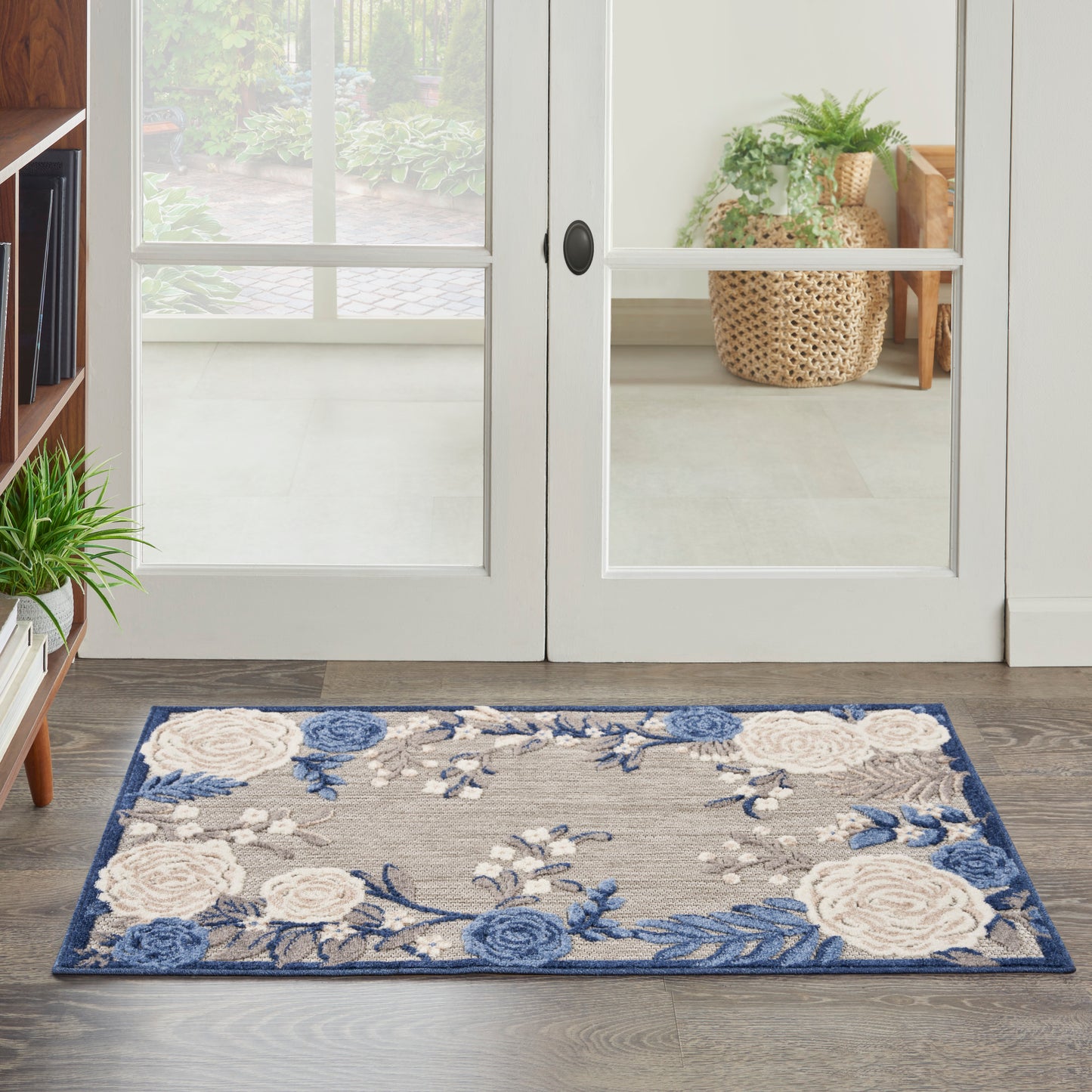 Aloha ALH32 Machine Made Synthetic Blend Indoor/Outdoor Area Rug By Nourison Home From Nourison Rugs