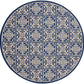 Nourison Home Aloha ALH34 Contemporary Geometric Indoor/Outdoor Area Rug