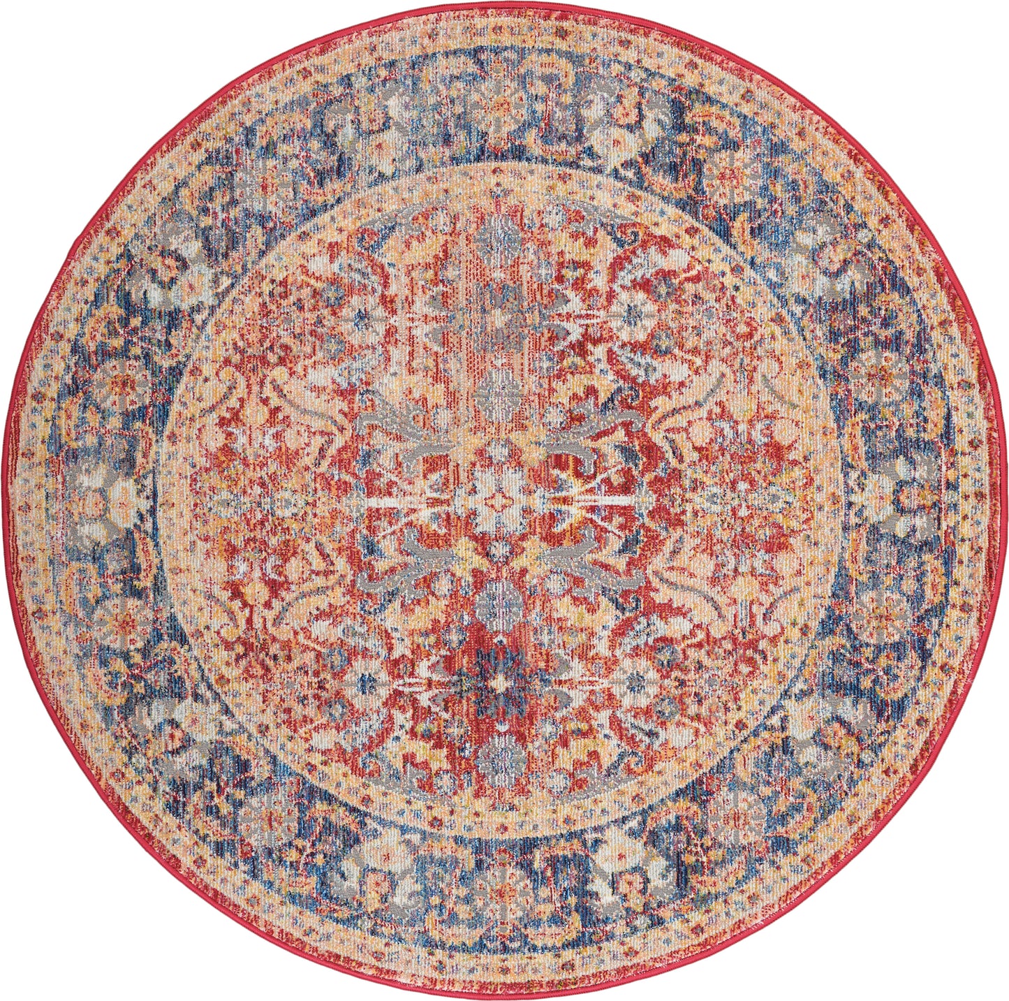 Ankara Global ANR02 Machine Made Synthetic Blend Indoor Area Rug By Nourison Home From Nourison Rugs