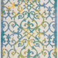 Nourison Home Aloha ALH21 Contemporary Trellis Indoor/Outdoor Area Rug