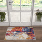 Tayse Abstract Area Rug DIA16-Carter Contemporary Cut Pile Indoor Polypropylene