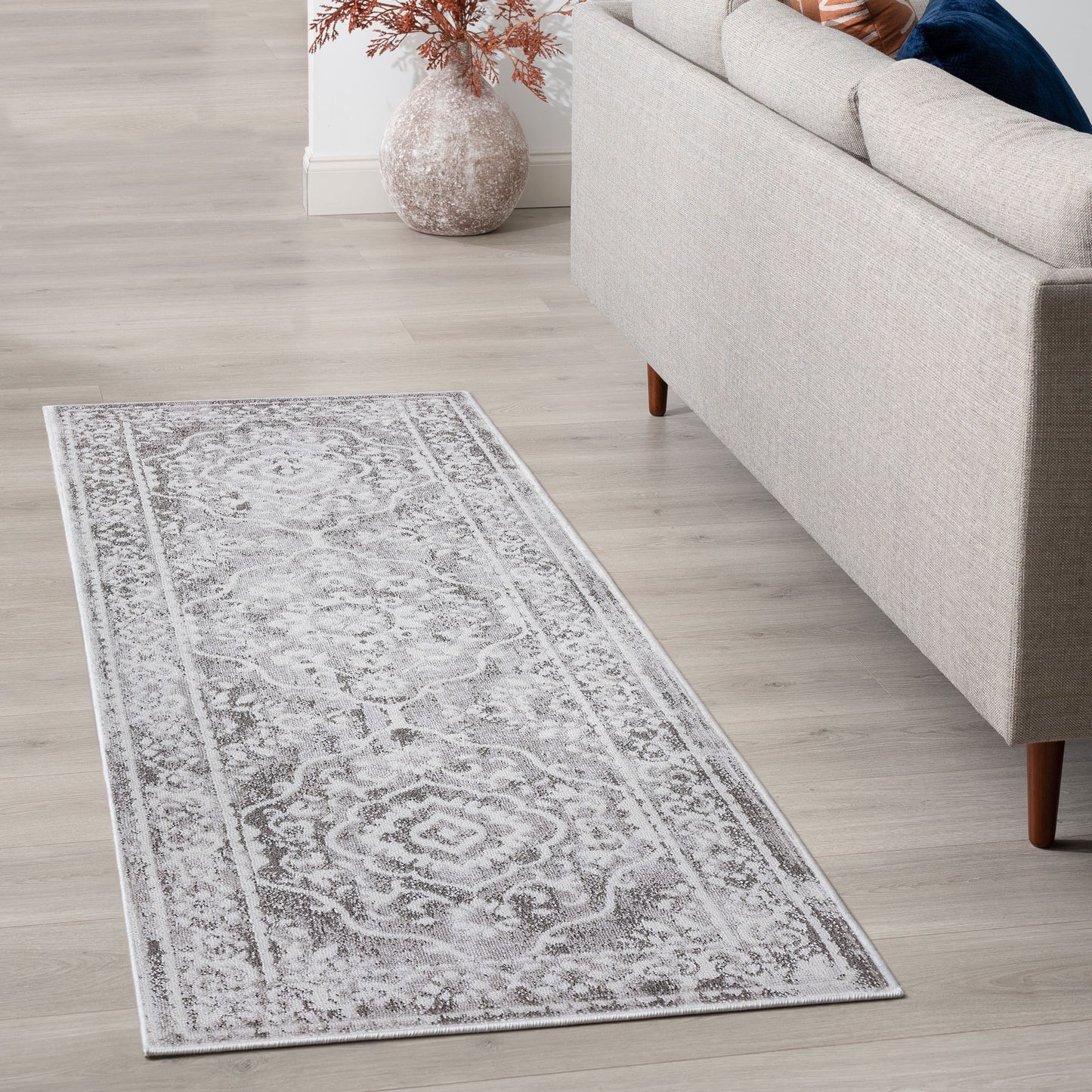 Tayse Oriental Area Rug NEX18-Jersey Traditional Cut Pile Indoor Polypropylene