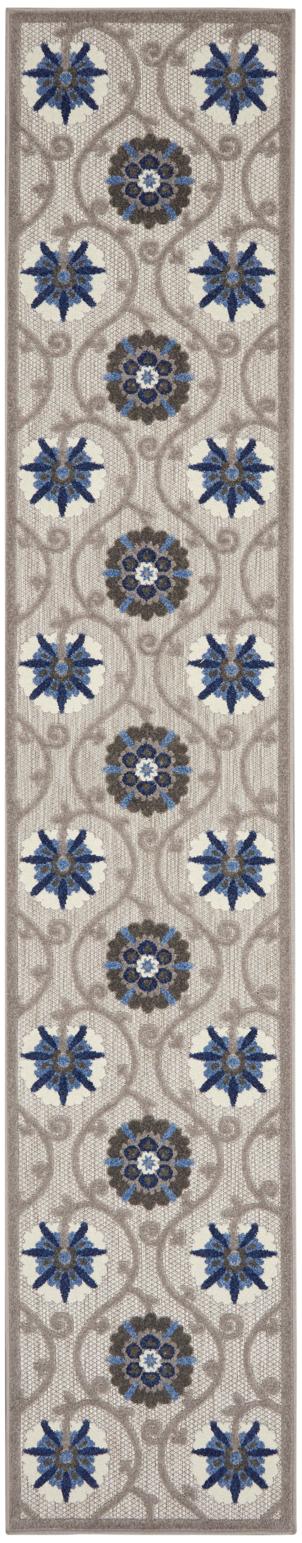 Aloha ALH19 Machine Made Synthetic Blend Indoor/Outdoor Area Rug By Nourison Home From Nourison Rugs