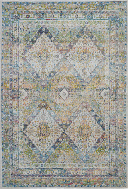 Ankara Global ANR07 Machine Made Synthetic Blend Indoor Area Rug By Nourison Home From Nourison Rugs