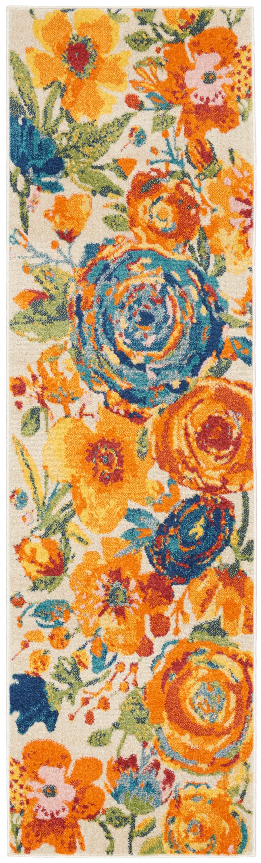 Nourison Home Allur ALR07 Contemporary Floral Indoor Area Rug