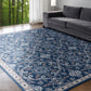 Tayse Damask Area Rug HMP38-Izel Traditional Cut Pile Indoor Polypropylene