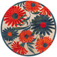 Nourison Home Aloha ALH33 Contemporary Floral Indoor/Outdoor Area Rug