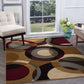 Tayse Geometric Area Rug FST87-Verona Contemporary Cut Pile Indoor Polypropylene