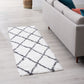 Tayse Diamond Area Rug JRS11-Mira Contemporary Cut Pile Indoor Polypropylene