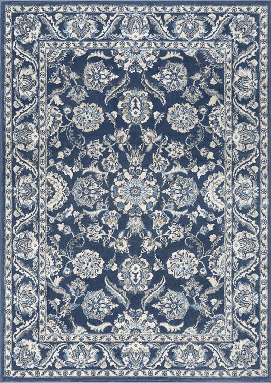 Tayse Floral Area Rug MDN47-Shiloh Traditional Cut Pile Indoor Polypropylene