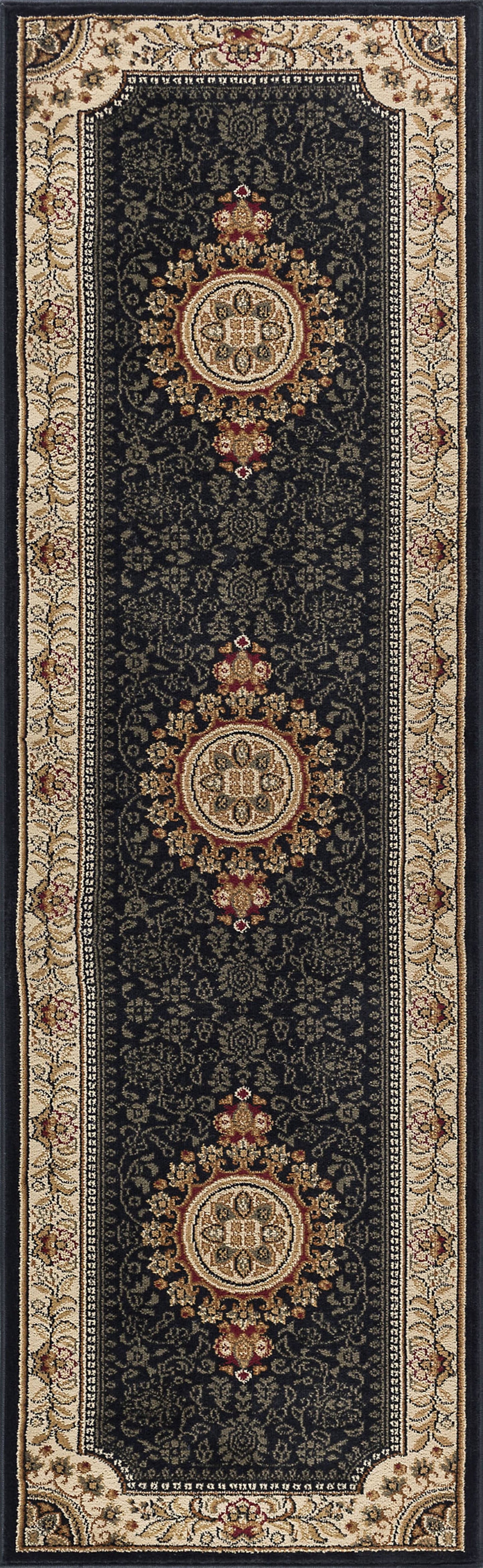 Tayse Oriental Area Rug SNS46-Jayden Traditional Cut Pile Indoor Polypropylene