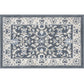 Tayse Floral Area Rug MDN46-Tessie Traditional Cut Pile Indoor Polypropylene