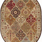 Tayse Abstract Area Rug ELG51-Cambridge Traditional Cut Pile Indoor Polypropylene