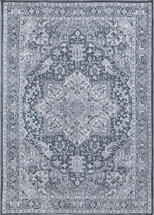 Tayse Oriental Area Rug AQY10-Keya Traditional Flat Weave Indoor Polyester & Cotton