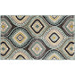 Tayse Abstract Area Rug CPR10-Aurora Contemporary Cut Pile Indoor Polypropylene