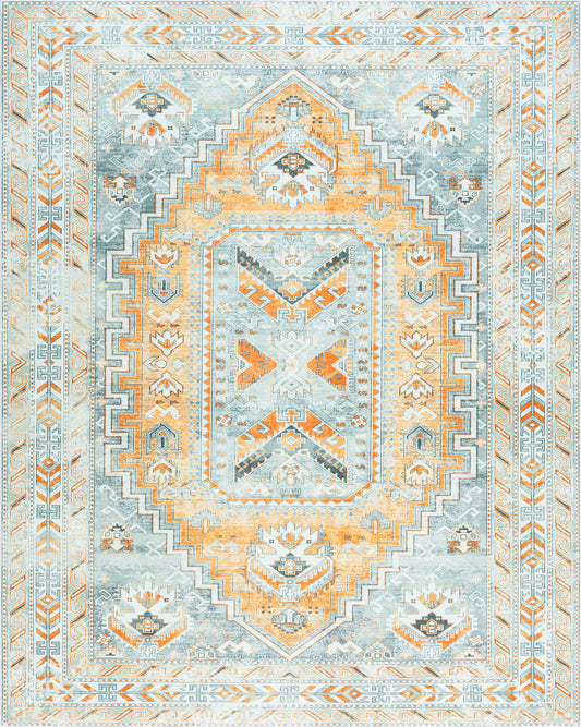 Tayse Persian Area Rug ETE10-Alia Transitional Flat Weave Indoor Polyester