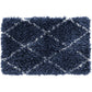 Tayse Diamond Area Rug HEA11-Harold Contemporary Cut Pile Indoor Polyester