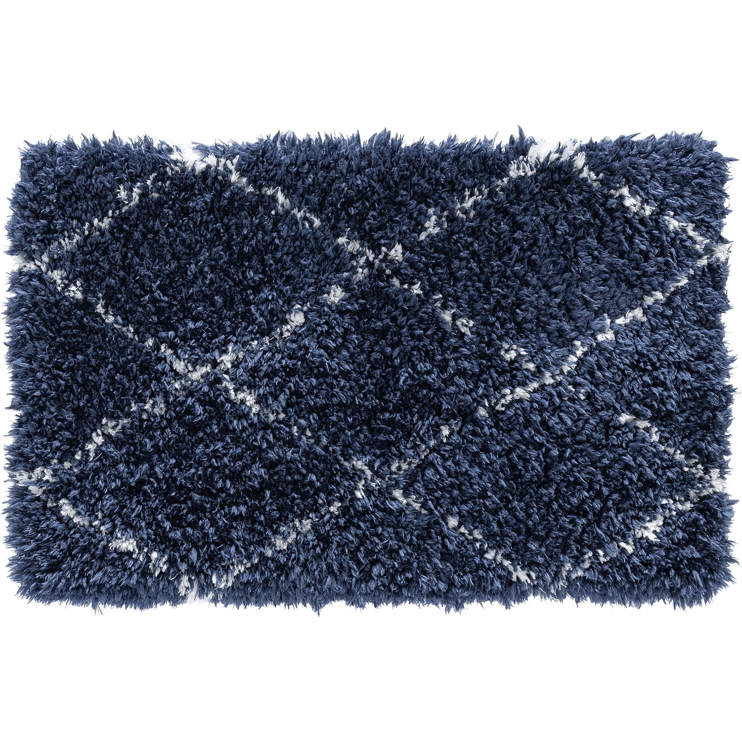 Tayse Diamond Area Rug HEA11-Harold Contemporary Cut Pile Indoor Polyester