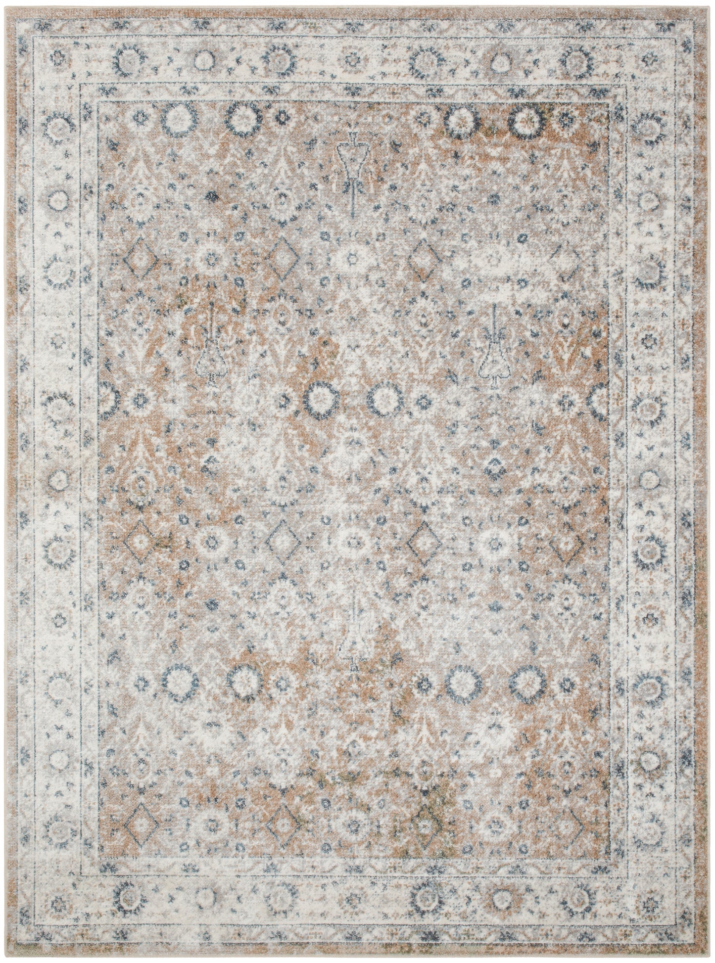 Nourison Home Astra Machine Washable ASW16 Vintage Persian Indoor Area Rug