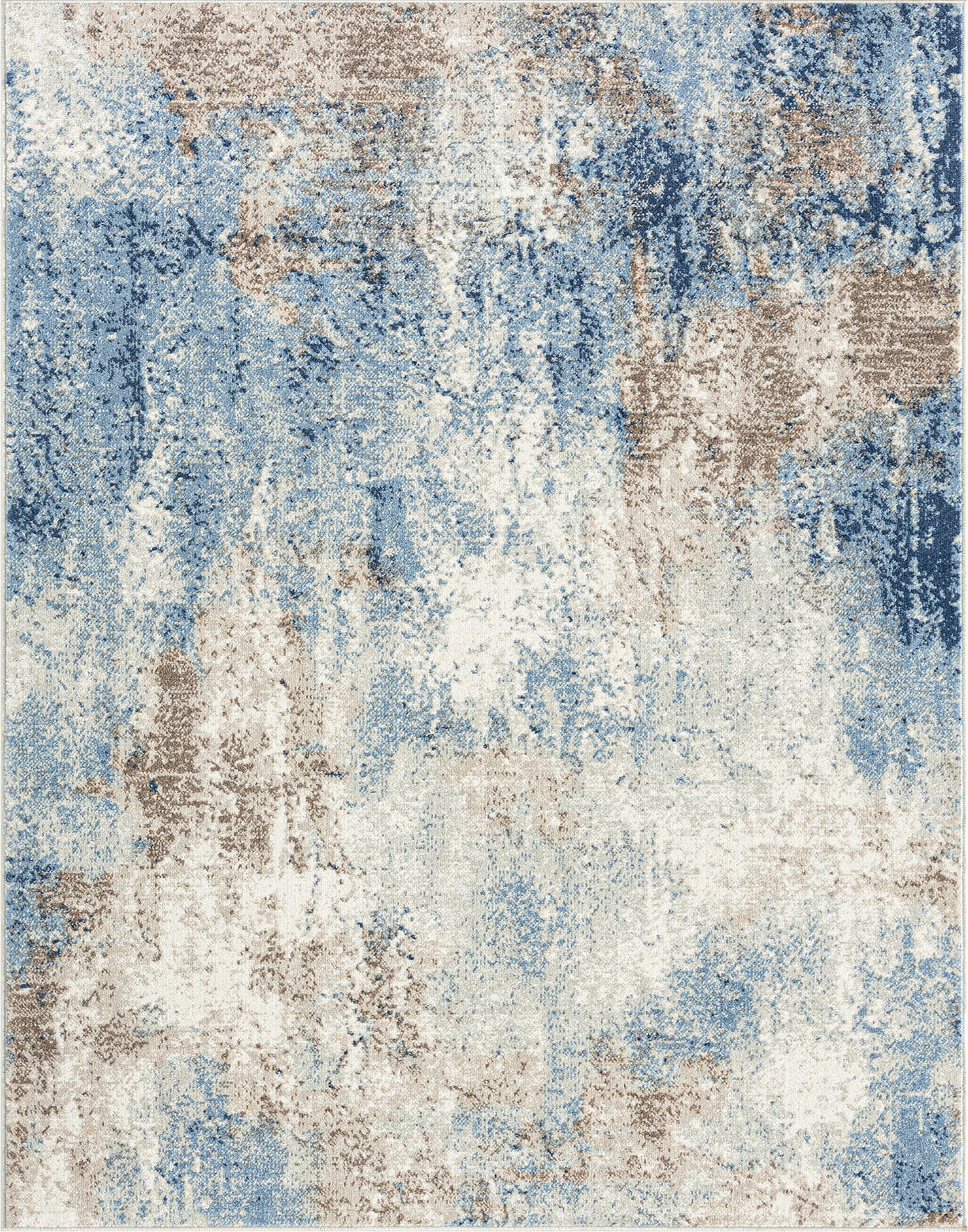 Tayse Abstract Area Rug CHL13-Clive Contemporary Cut Pile Indoor Polypropylene