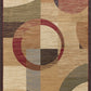 Tayse Geometric Area Rug ELG51-Kelsey Contemporary Cut Pile Indoor Polypropylene