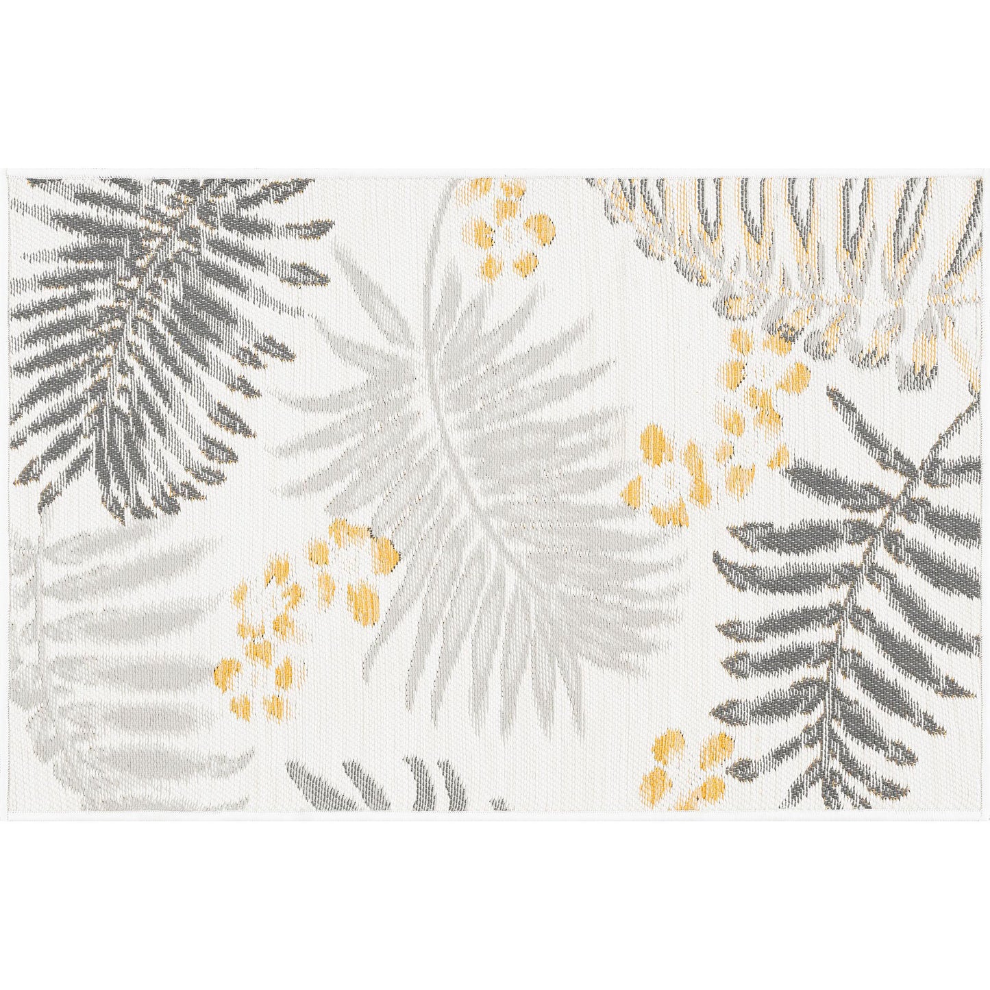 Tayse Floral Area Rug FLO12-Moreno Contemporary Flat Weave Indoor/Outdoor Polypropylene