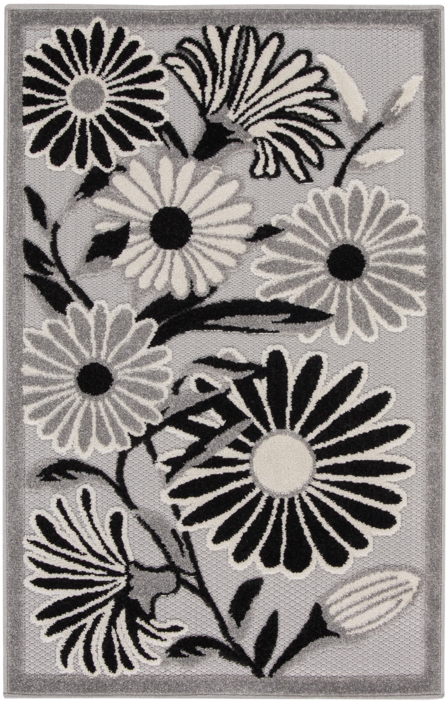 Nourison Home Aloha ALH33 Contemporary Floral Indoor/Outdoor Area Rug