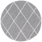 Tayse Diamond Area Rug JRS11-Mira Contemporary Cut Pile Indoor Polypropylene