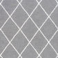 Tayse Diamond Area Rug JRS11-Mira Contemporary Cut Pile Indoor Polypropylene