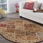 Tayse Abstract Area Rug ELG51-Cambridge Traditional Cut Pile Indoor Polypropylene