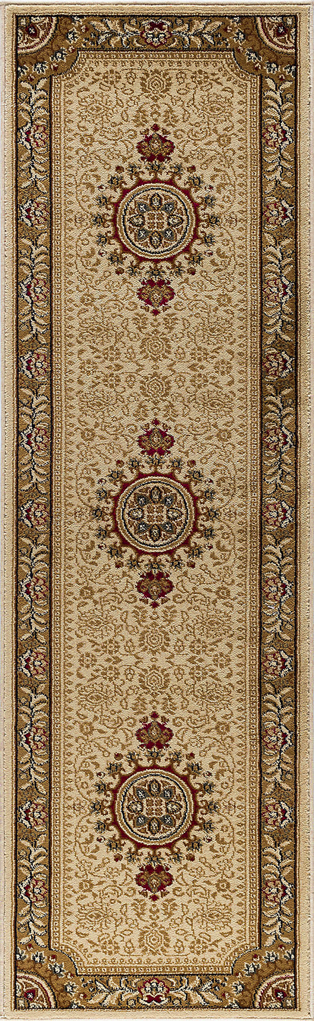 Tayse Oriental Area Rug SNS46-Jayden Traditional Cut Pile Indoor Polypropylene