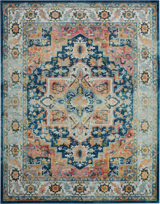 Ankara Global ANR11 Machine Made Synthetic Blend Indoor Area Rug By Nourison Home From Nourison Rugs