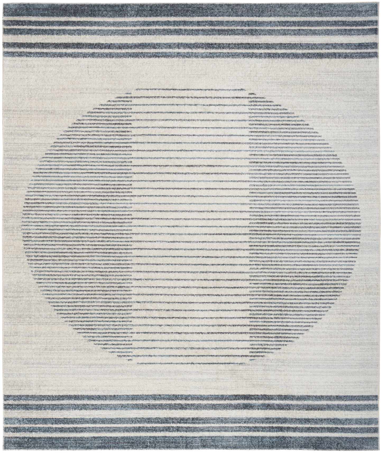 Nourison Home Astra Machine Washable ASW05 Mid-Century Modern Geometric Indoor Area Rug