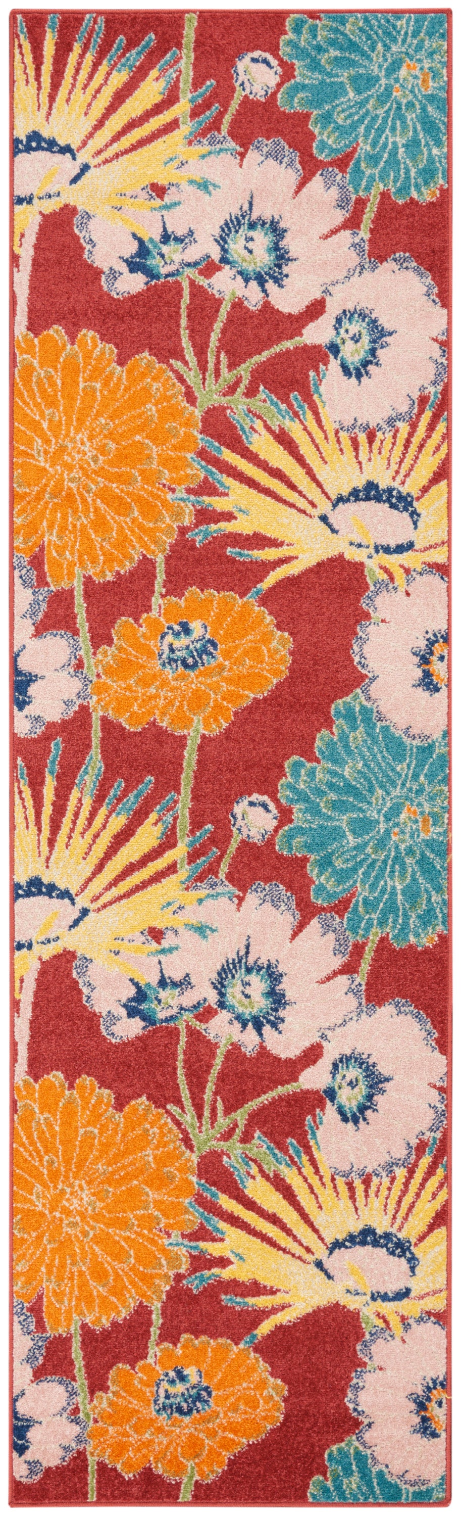 Nourison Home Allur ALR06 Contemporary Floral Indoor Area Rug