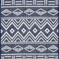 Tayse Moroccan Area Rug ECO20-Easton Contemporary Flat Weave Indoor/Outdoor Polypropylene