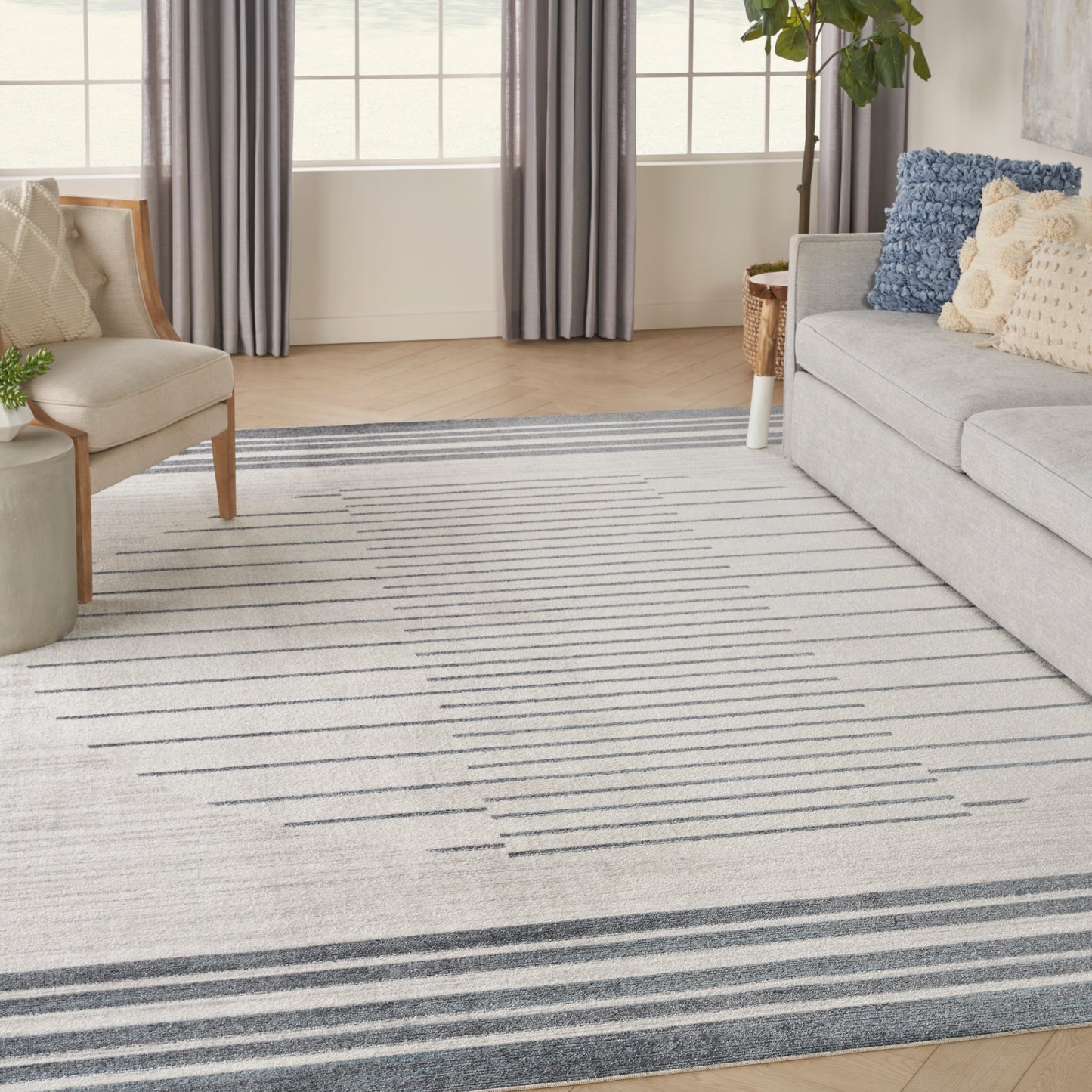 Astra Machine Washable ASW04 Machine Made Synthetic Blend Indoor Area Rug By Nourison Home From Nourison Rugs