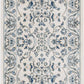 Tayse Floral Area Rug MDN46-Tessie Traditional Cut Pile Indoor Polypropylene