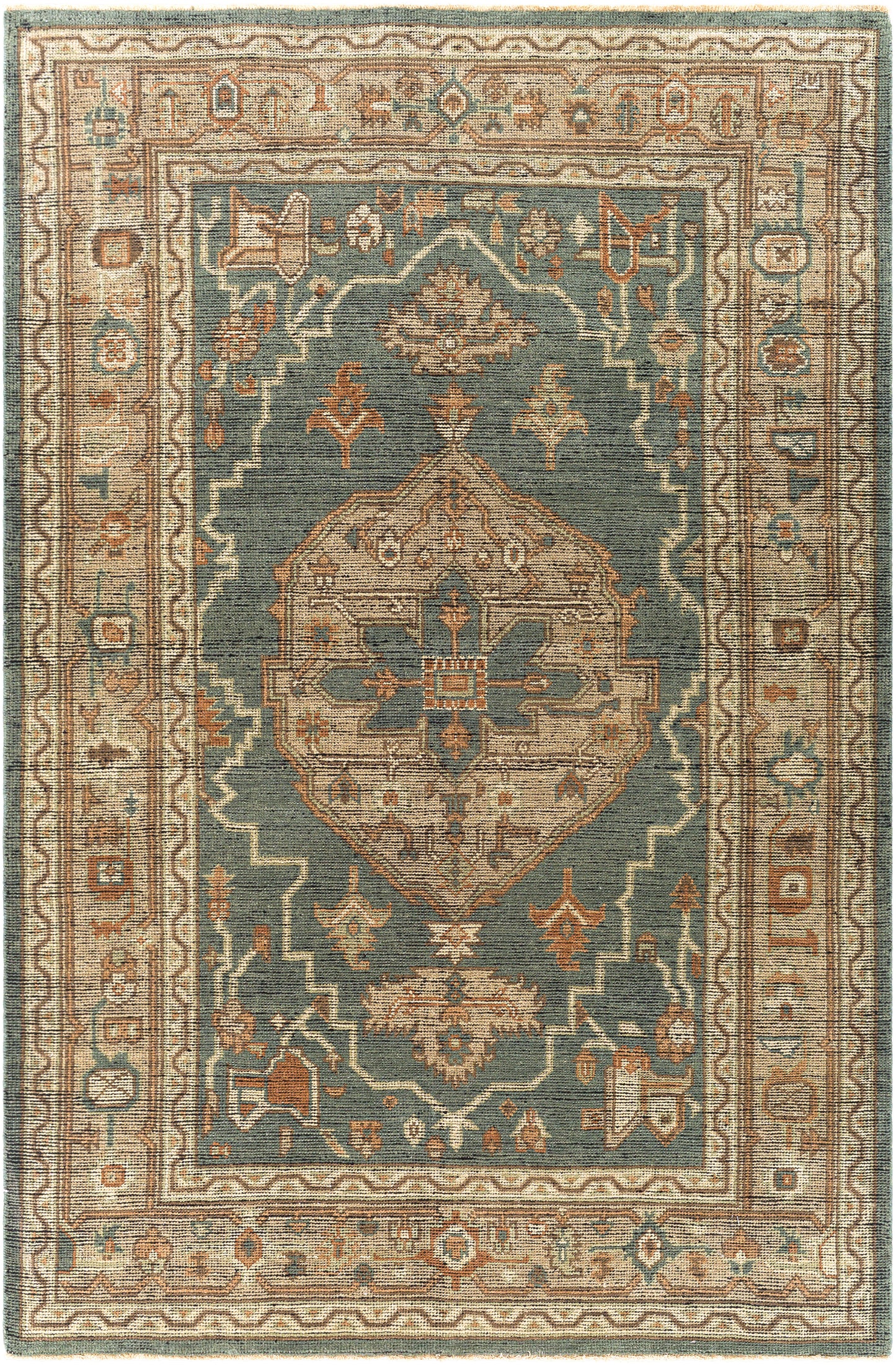 Reign 27334 Hand Knotted Wool Indoor Area Rug by Surya Rugs