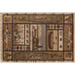 Tayse Lodge Area Rug NTR66-Lodge Retreat Novelty Cut Pile Indoor Polypropylene