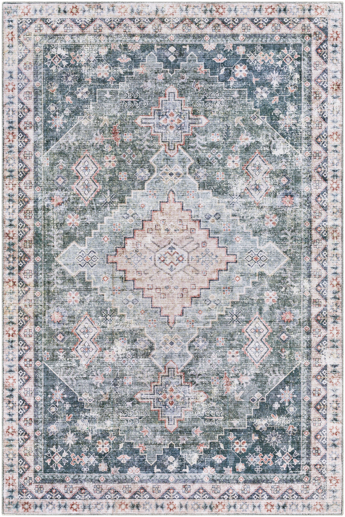 Regen 30323 Machine Woven Synthetic Blend Indoor Area Rug by Surya Rugs