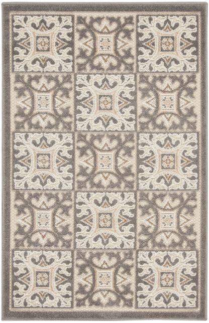 Nourison Home Aloha ALH34 Contemporary Geometric Indoor/Outdoor Area Rug