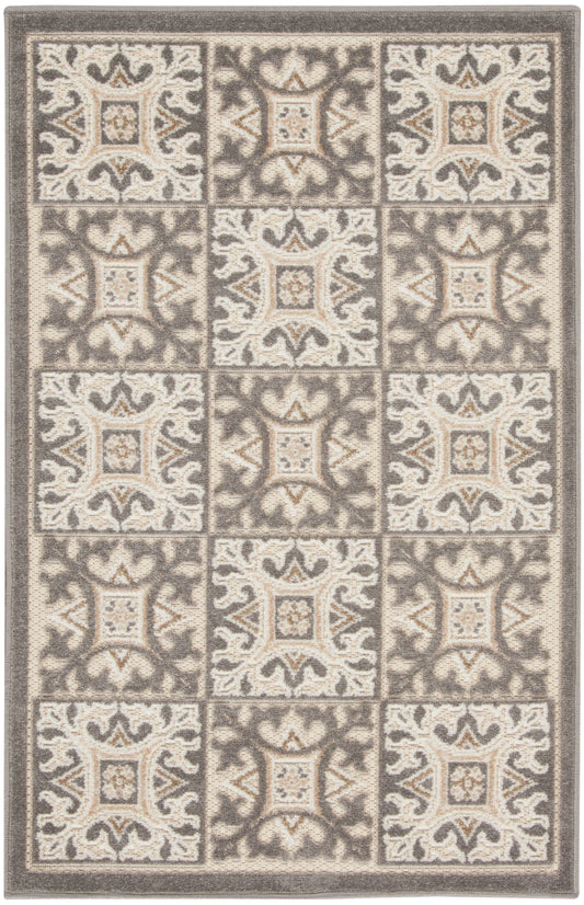 Nourison Home Aloha ALH34 Contemporary Geometric Indoor/Outdoor Area Rug