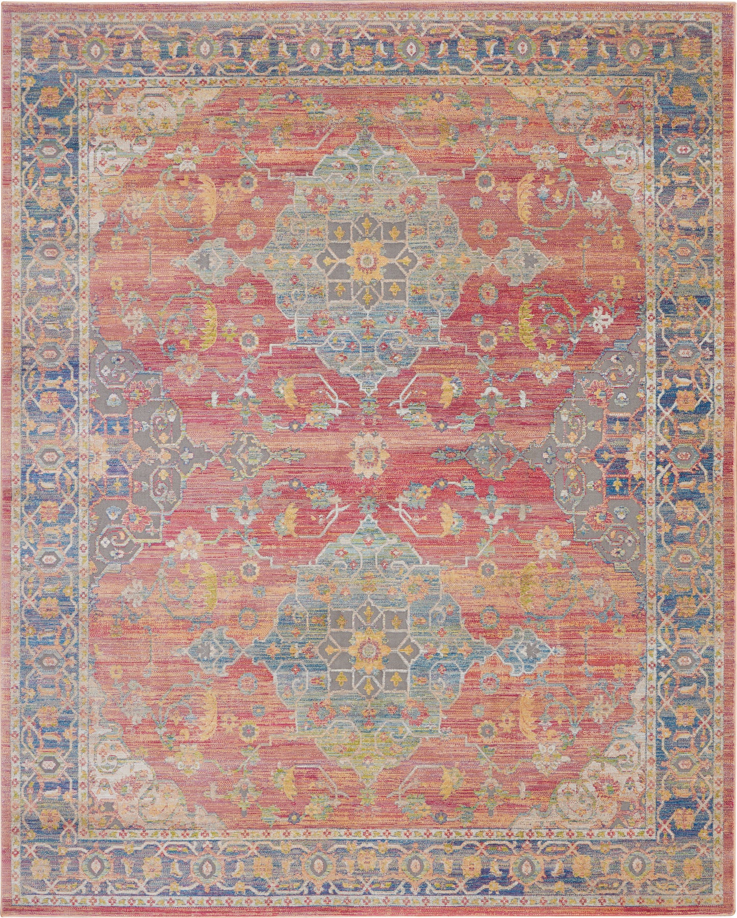 Ankara Global ANR01 Machine Made Synthetic Blend Indoor Area Rug By Nourison Home From Nourison Rugs