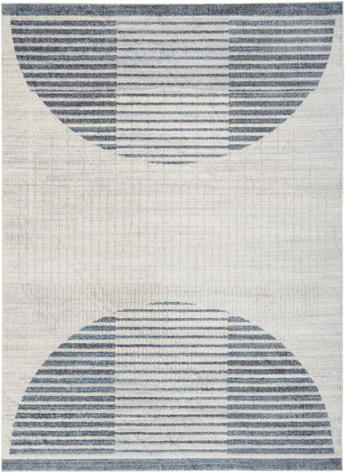 Nourison Home Astra Machine Washable ASW03 Mid-Century Modern Geometric Indoor Area Rug