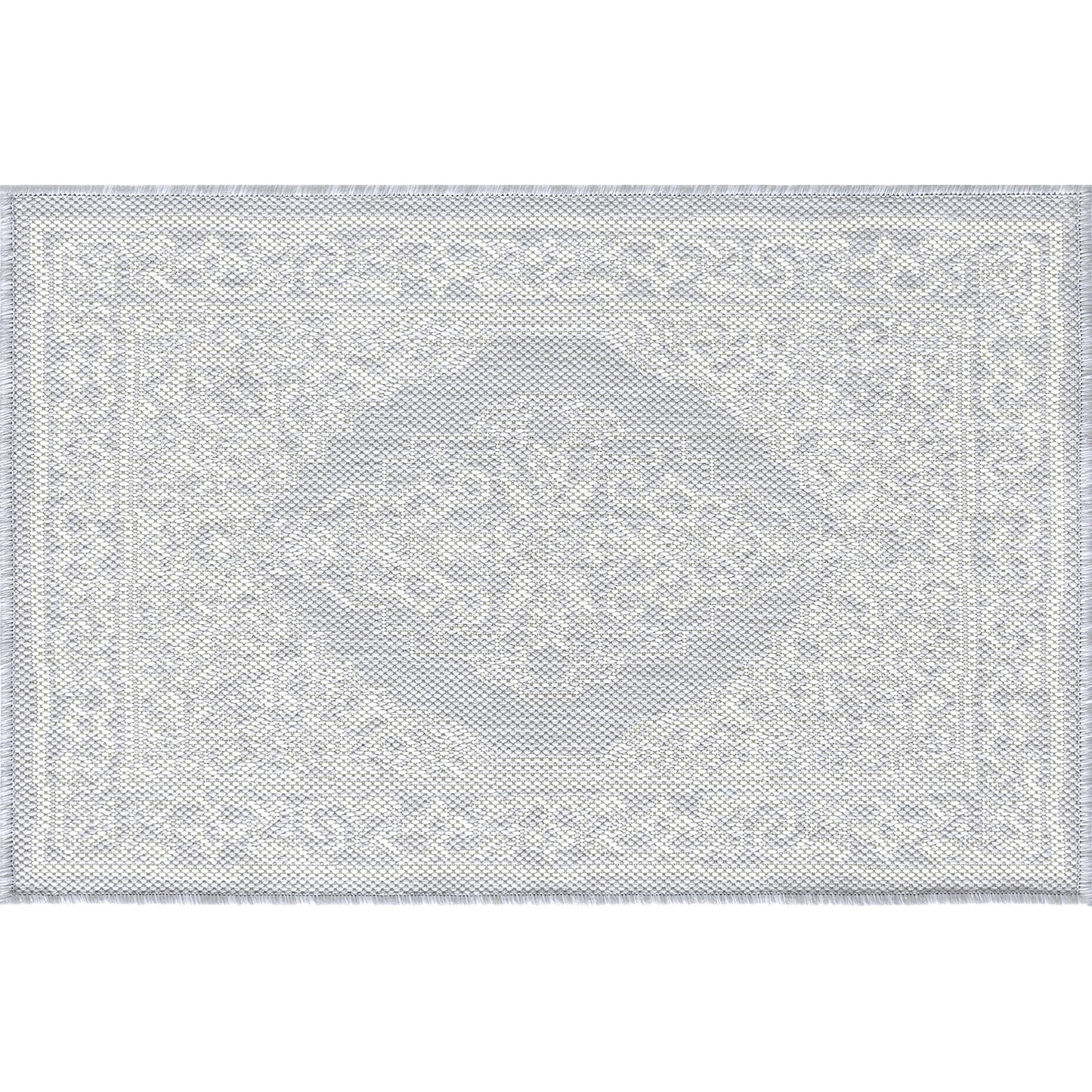 Tayse Floral Area Rug ECO16-Eamon Traditional Flat Weave Indoor/Outdoor Polypropylene