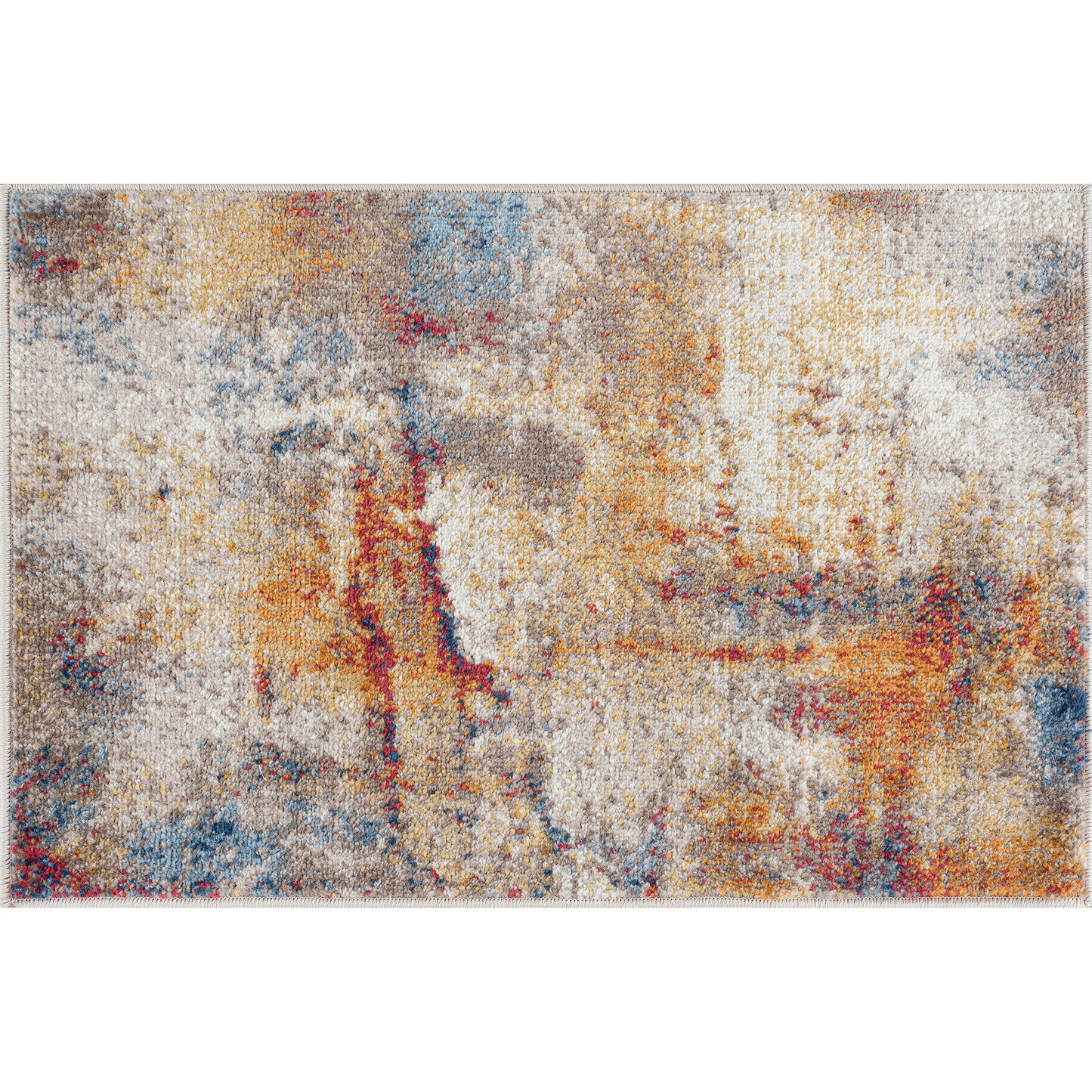 Tayse Abstract Area Rug CHL10-Aikens Contemporary Cut Pile Indoor Polypropylene