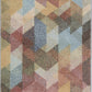 Tayse Abstract Area Rug REI19-Declan Contemporary Cut Pile Indoor Polypropylene